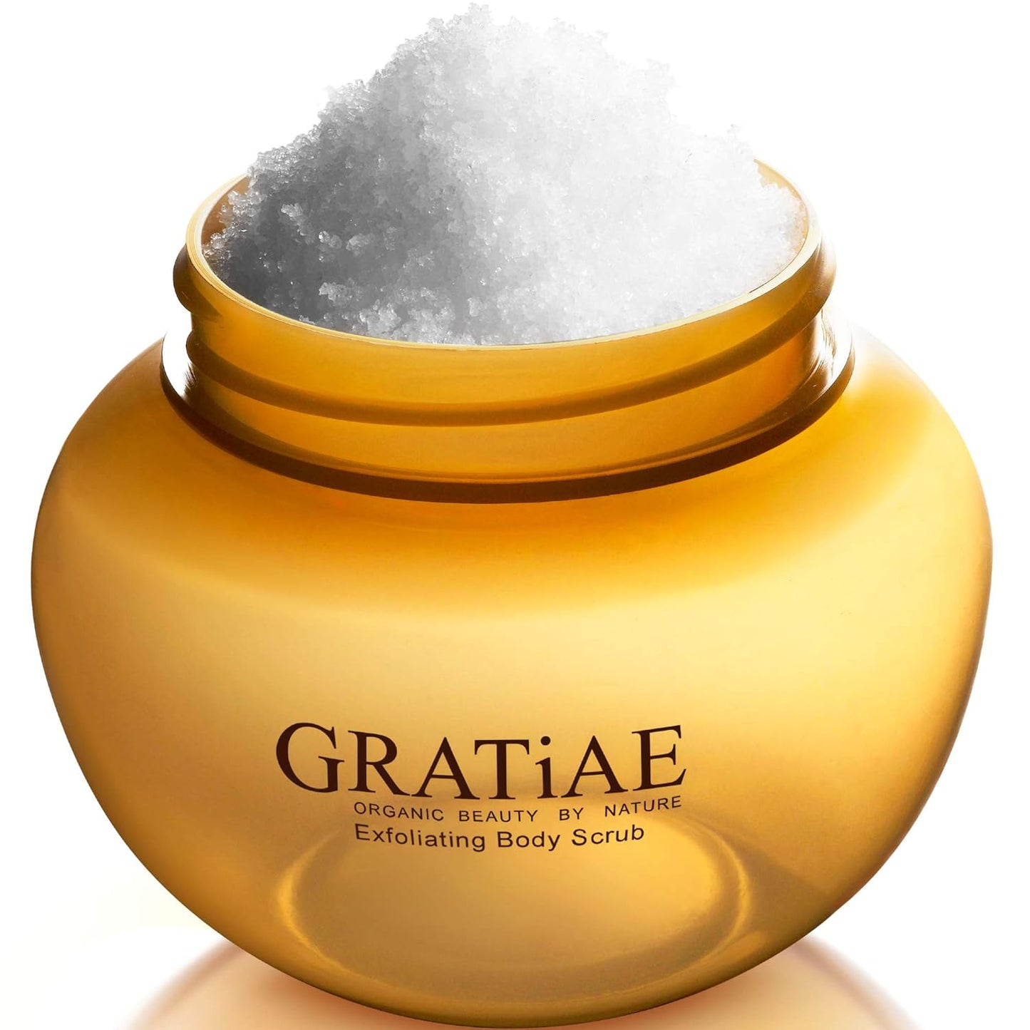 Gratiae Organics Exfoliating Body Scrub, Passion Fruit and Lime for All Skin Types 14.1 Fl Oz