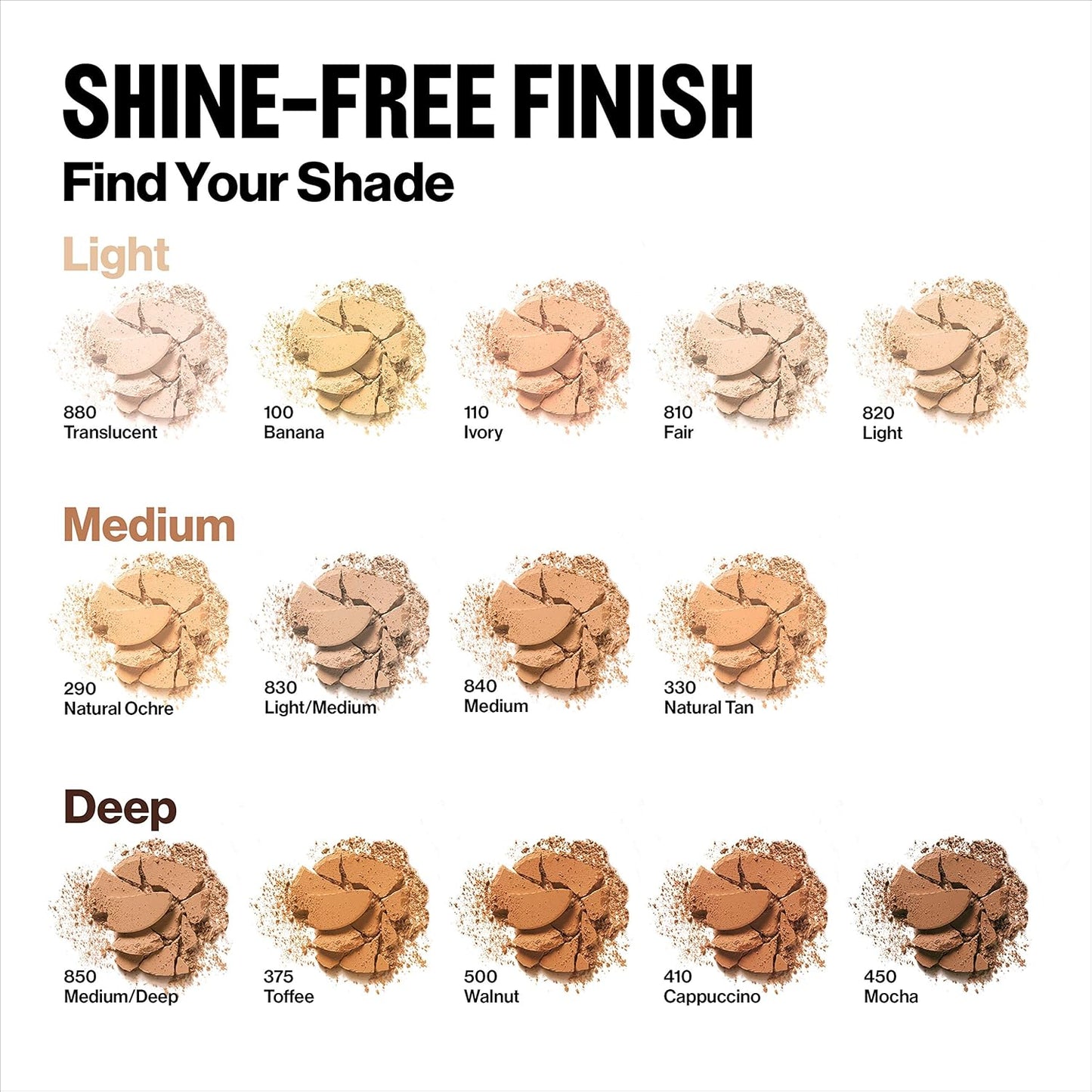 Revlon ColorStay Pressed Powder Face Makeup, Longwearing, Fragrance-Free, Noncomedogenic, 810 Fair, 0.3 oz