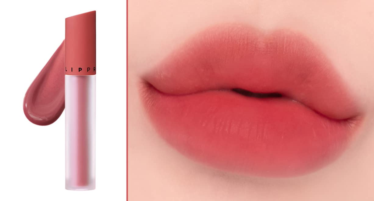 JUNG SAEM MOOL LIP-PRESSION See-Through Tint 0.14 Fl Oz, Soft Blurred Velvet Tint with Lightweight Long lasting Hydration, Seamless Fit Texture, Mood Tone Color, Korean Lip Makeup (PEONY CHIFFON)
