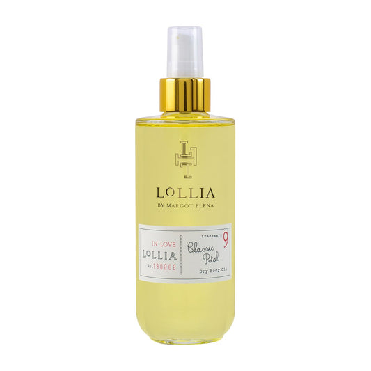 LOLLIA In Love Dry Body Oil, 6.8 Fl. Oz. – Classic Petal – Women’s, Scented, Moisturizing, Dry Body Oil for Women, For All Skin Types