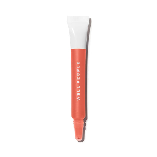 Well People Lip Nurture Hydrating Balm, Lip Balm For Hydration & Vibrant Sheer Color, Soothes & Softens Lips, Vegan & Cruelty-free, Coral Reef