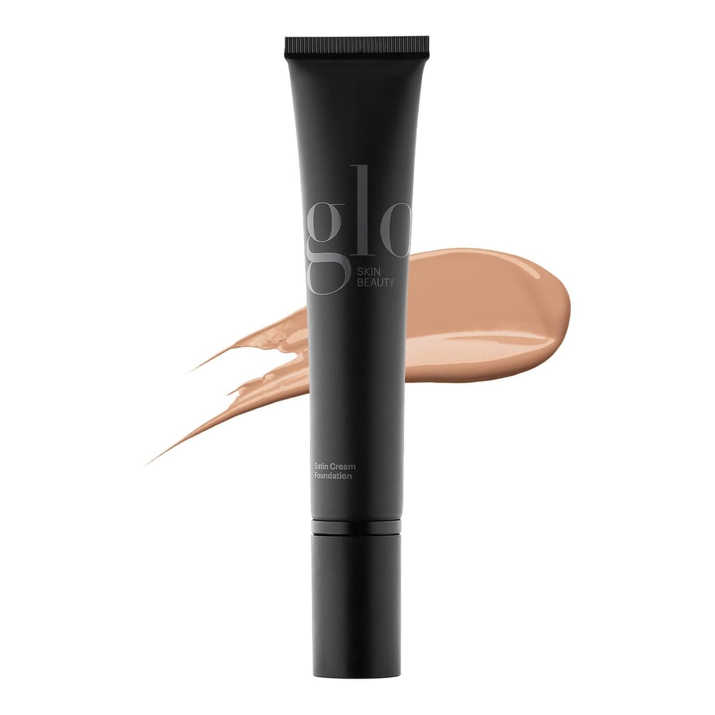 Glo Skin Beauty Satin Cream Foundation Makeup for Face, Golden Dark - Full Coverage, Semi Matte Finish, Conceal Blemishes & Even Skin Tone