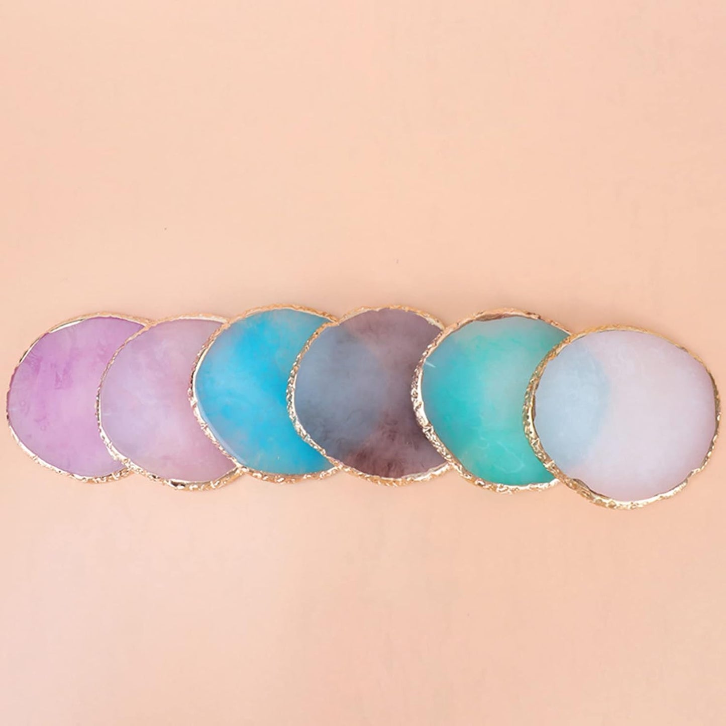 1 Piece Nail Art Palette Nail Polish Palette Mixing Palette Makeup Plate Nail Plates for Nail Art Nail Tip Holder Nail Art Display (1 Brown)