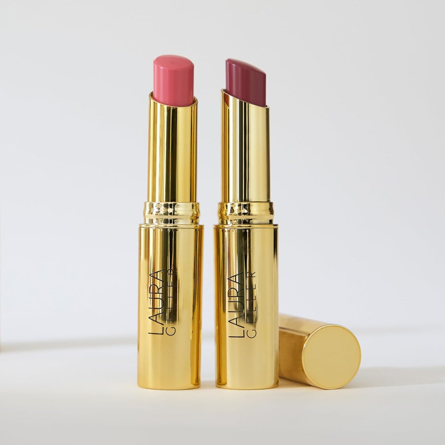 LAURA GELLER NEW YORK Jelly Balm Moisturizing Tinted Lip Color - Pink About It - Hydrating Vitamin E - Semi-Shine Finish