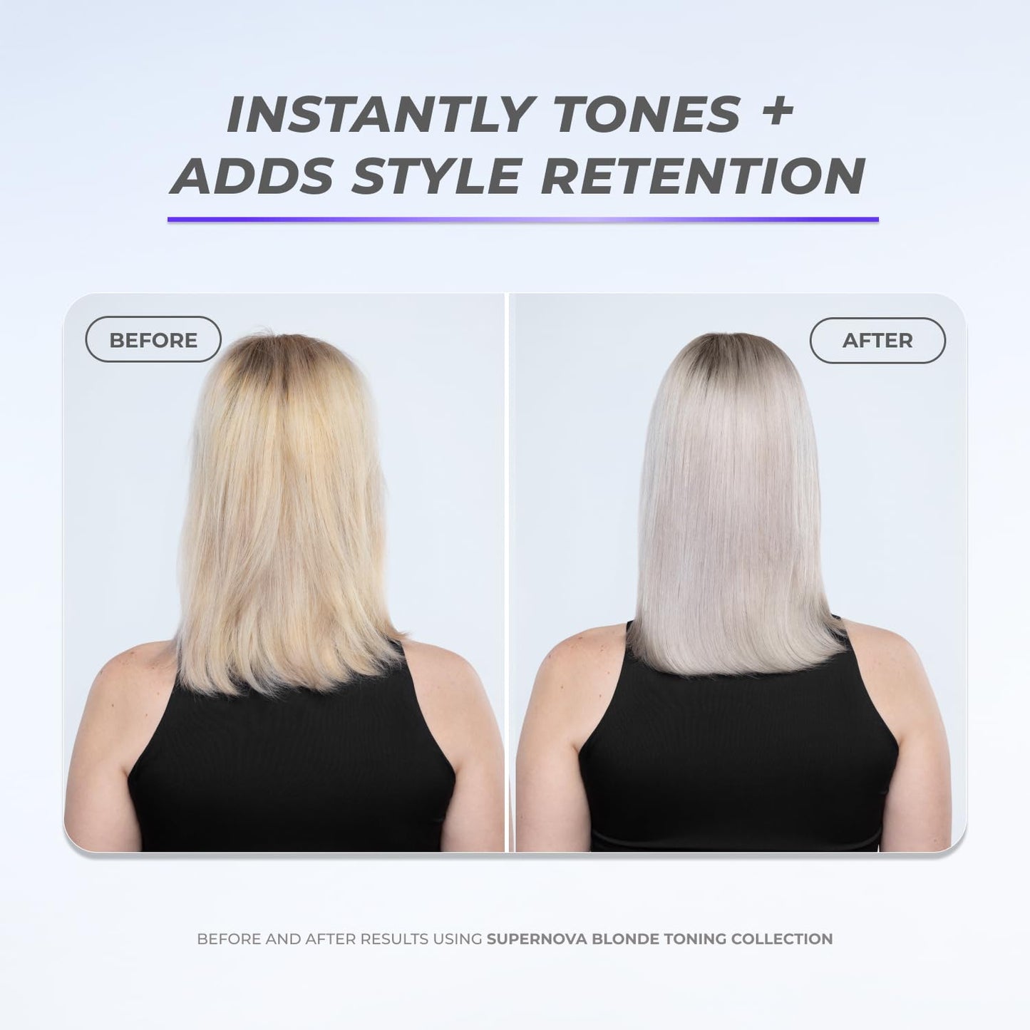 XMONDO Hair Supernova Blonde Toning Reparative Mask, Vegan Formula with Jojoba Oil, Reducing Brassy and Yellow Tones on Blonde, Highlighted, and Gray Hair Colors, 7.95 Fl. Oz