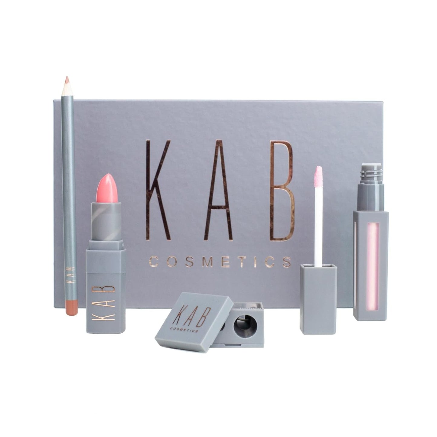 KAB Cosmetics Lip Kit (Peach Cobbler)