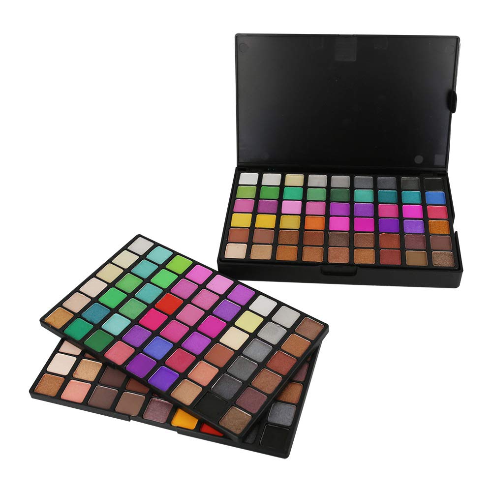 162 Colors Hightlight Eyeshadow Palette Makeup Gift Set, FantasyDay Professional Long Lasting Waterproof Matte Highly Pigments Shiny Shimmers Glitter Makeup Palette Colorful Cosmetic Eye Shadow Pallet