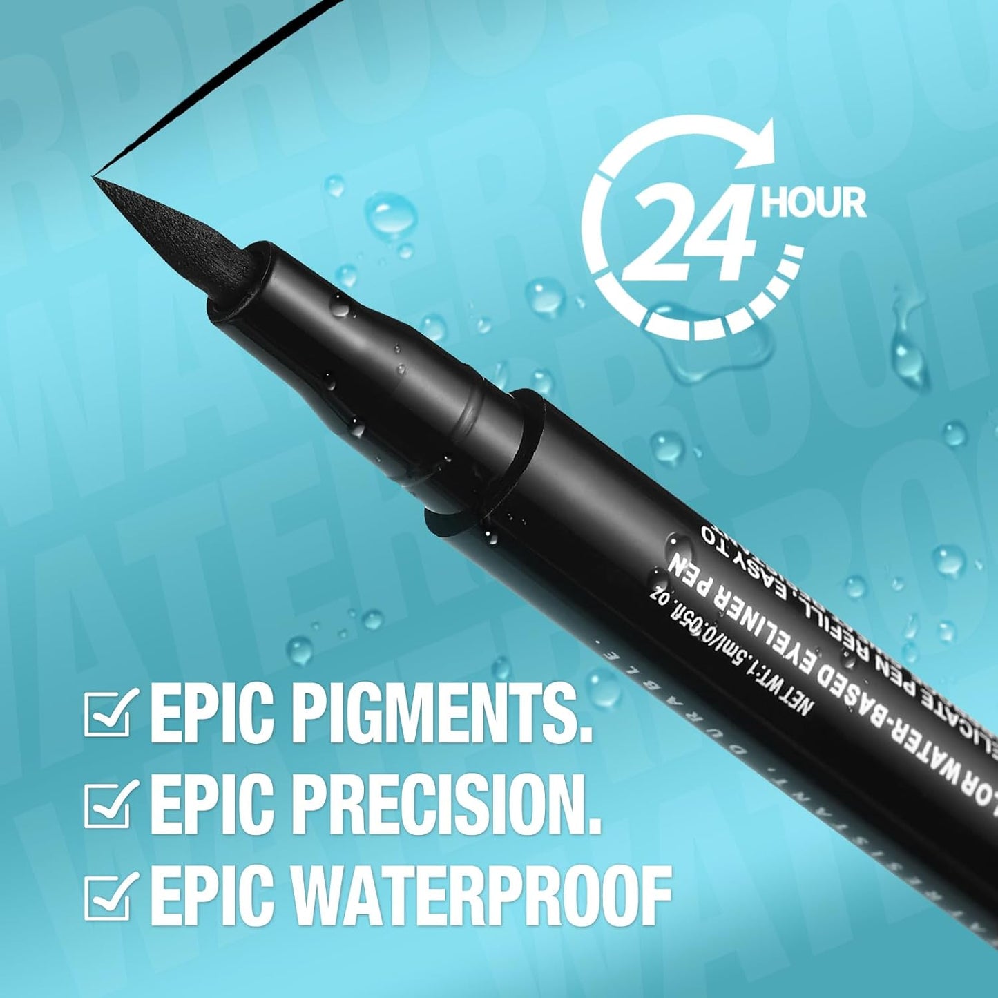 LANGMANNI 4 Colors Matte Liquid Eyeliner Set, Neon Colorful Pigmented With Long-lasting, Smudgeproof & Waterproof Eye Liner Makeup for Bold & Stunning Looks - Gift for Girls(#56789101112)