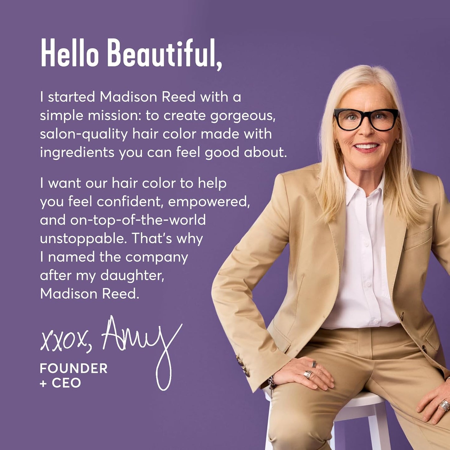 Madison Reed Radiant Hair Color Kit | 6NA Medium Ash Brown with Cool Smoky Undertones (Monza Brown) for 100% Gray Hair Coverage | Dimensional Permanent Hair Dye | PPD-Free & Ammonia-Free | 2 Pack