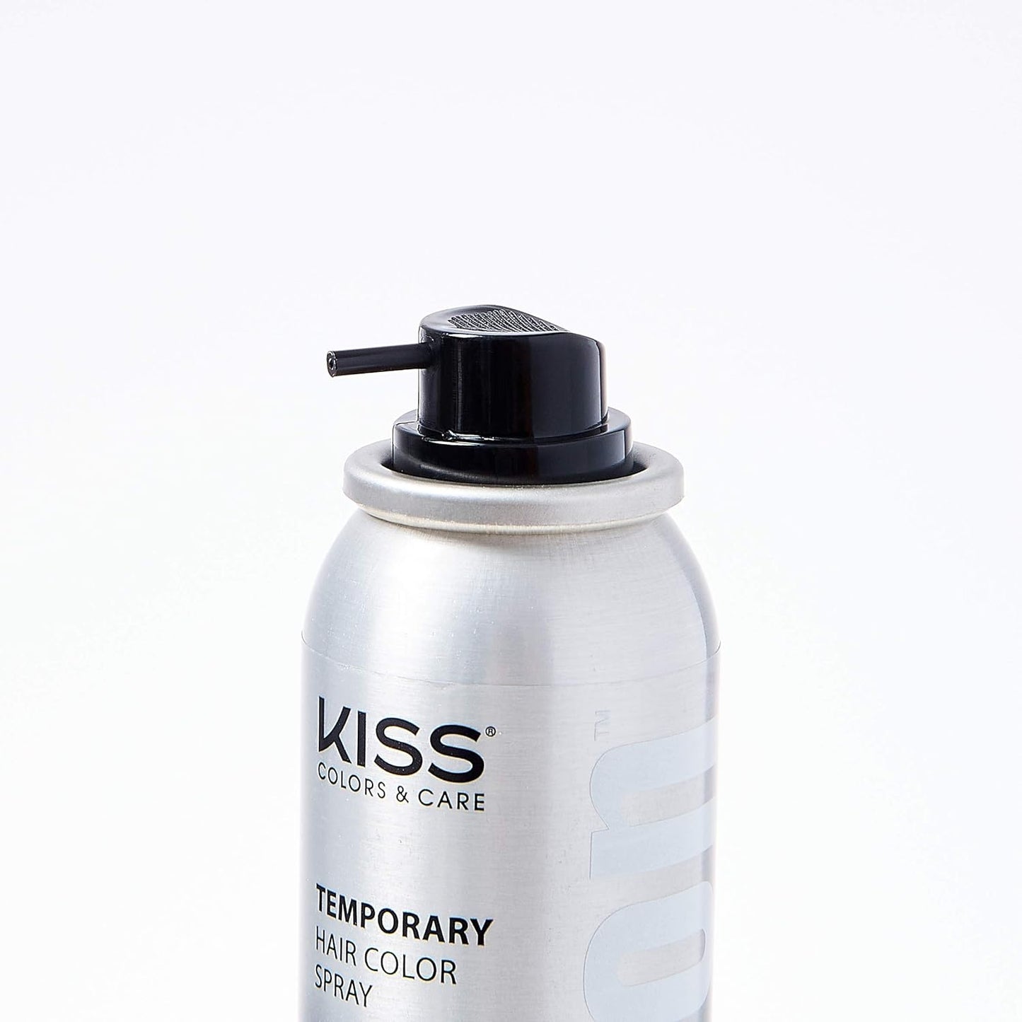 Kiss Gray Hair Concealer - Temporary Tintation Color Spray for Root Touch Up and Hair Dye 2.82 oz. 2 PACK (Black)