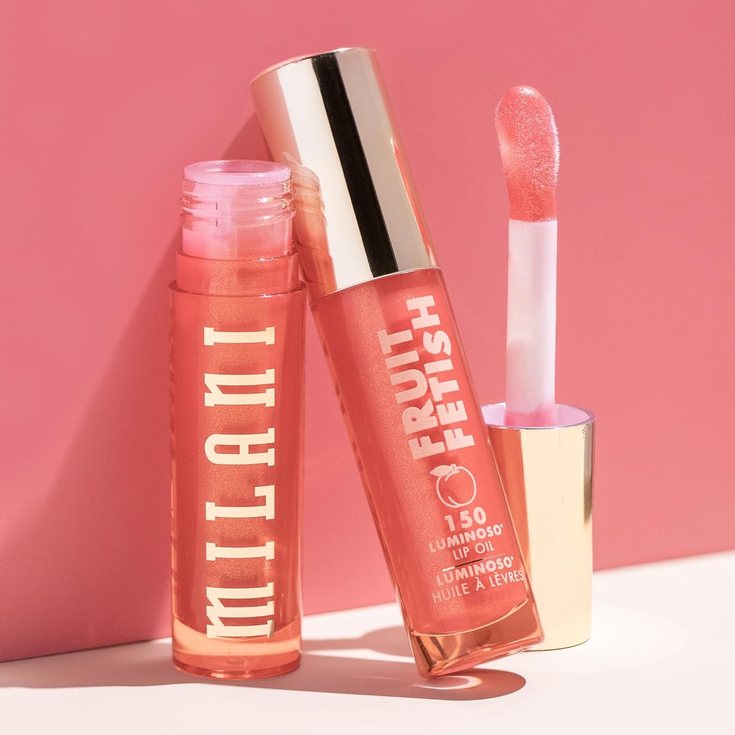 Milani Lip Oil with Vitamin E for Instant Hydration, Fruit Extract Infused Lip Treatment and Moisturizing Lip Gloss- Luminoso