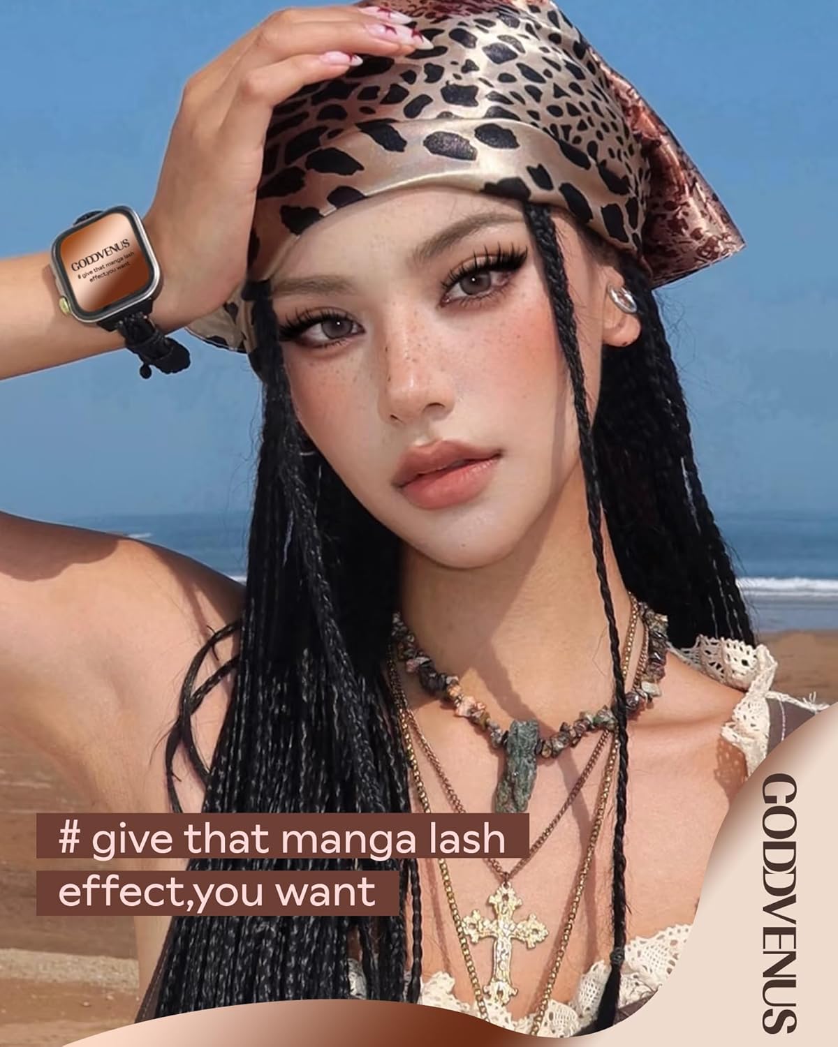 Manga Lash Clusters Natural Wispy 300 Pcs Fairy Eyelash Clusters 10-16mm Fluffy Cluster Eyelash Extensions Anime Cosplay No Plastic Feel Individual Lash Extension CC Curve