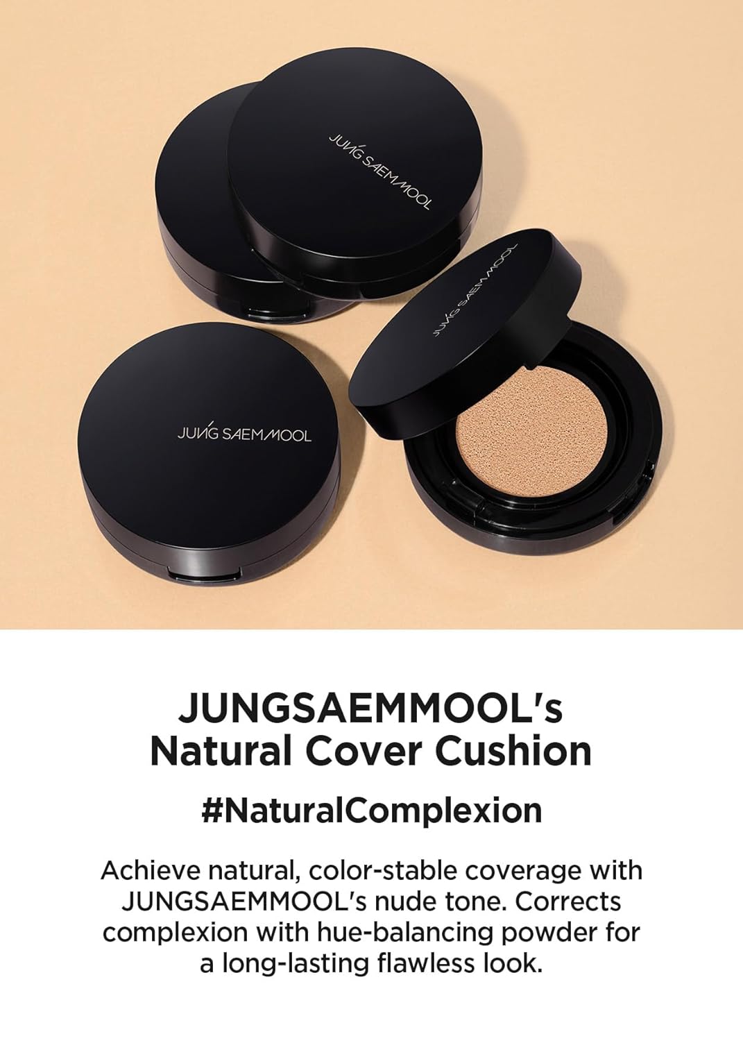 JUNG SAEM MOOL [JUNGSAEMMOOL OFFICIAL] Essential Skin Nuder Cushion Mini (Medium)