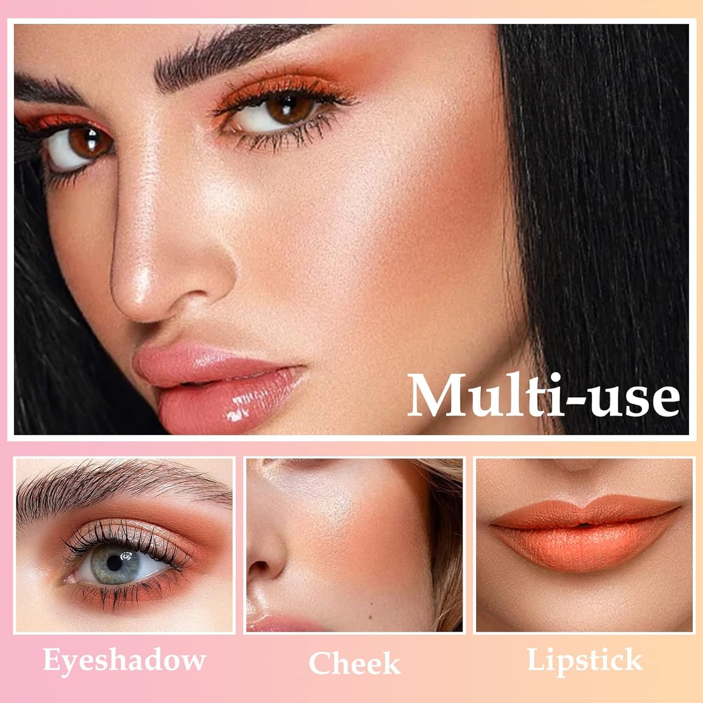 Boobeen Liquid Blush Velvet Cream Blush Makeup Matte Soft Gel Face Blush Makeup for Cheeks, Lightweight Blendable Liquid Blush Stick, Long-lasting Smooth Natural Blush Color