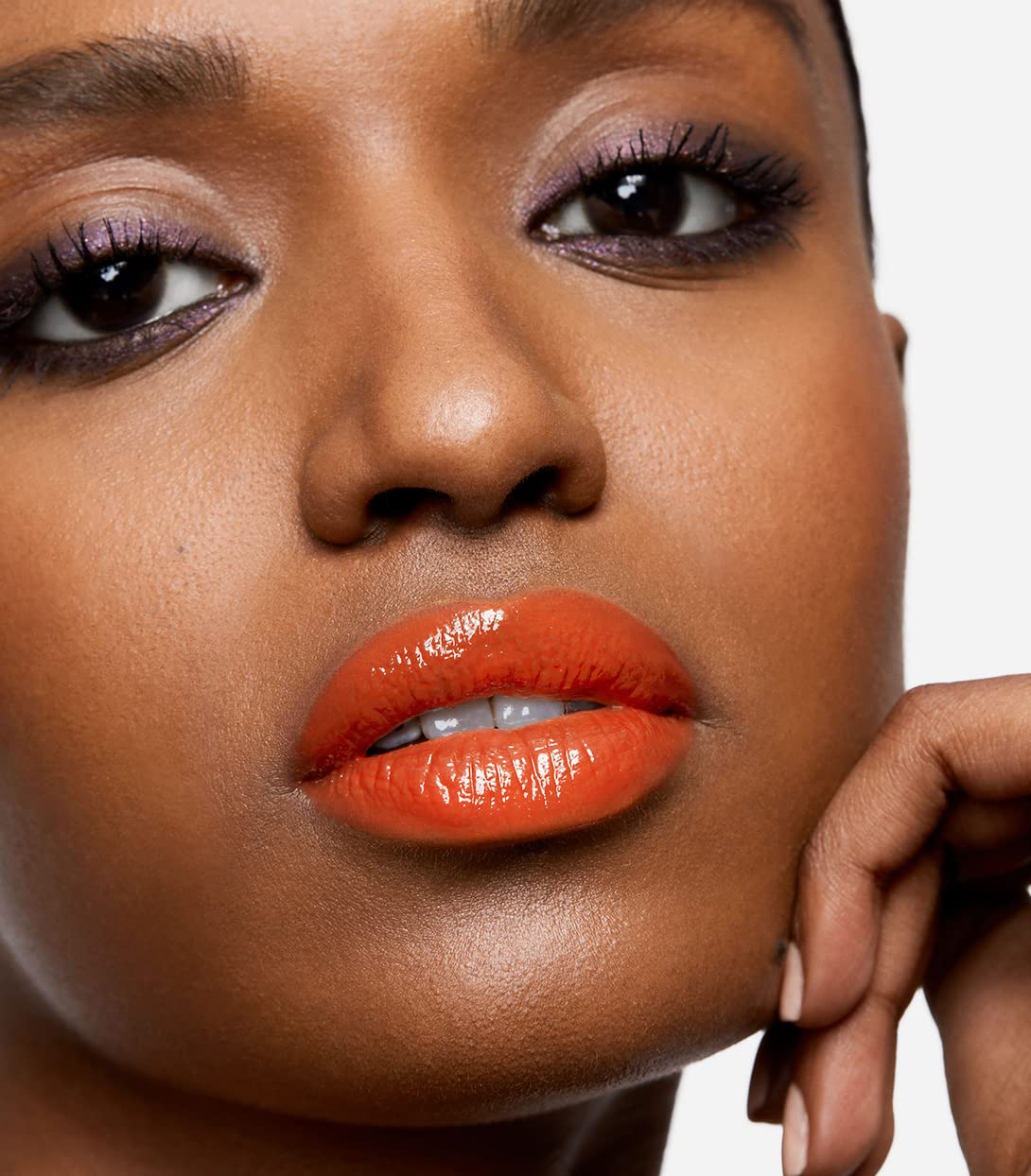 MAKE Beauty Serum Balm Intense, Hydrating Lip Gloss. Pigmented Vegan Moisturizing Lip Oil with Plumping Effect. Lip Emollient Treatment for Soft, Smooth, Shiny Lips - Shade, Sun Flare+