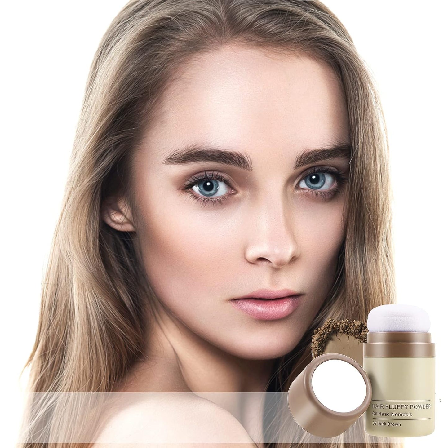 Boobeen Root Touch Up Powder for Hair Shadow, Cover Hair Loss Instantly, Hairline Powder for Women and Men