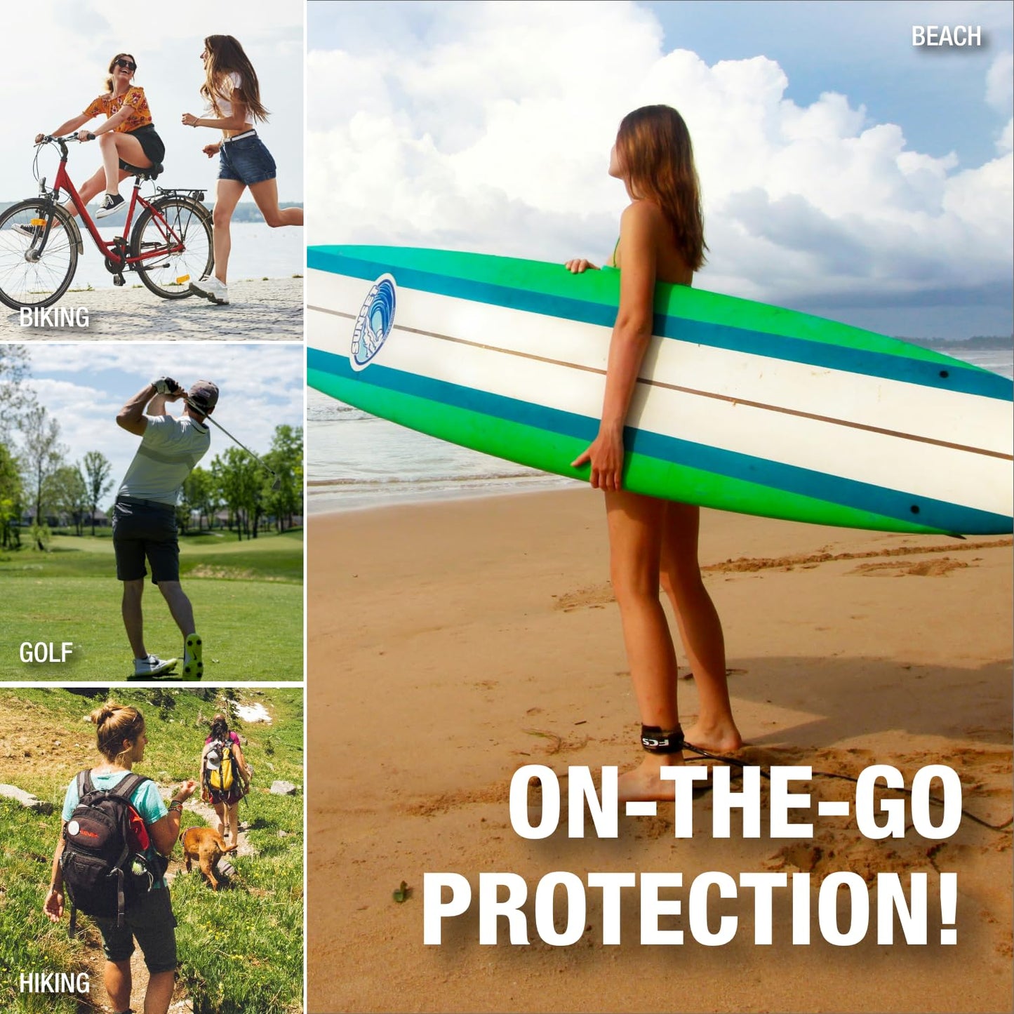 CoreTex Sun X 50 Lip Balm SPF 50 - Pack of 4 Broad Spectrum Sunscreen Lip Balms (Protects Against UVA/UVB Rays) - Water Resistant Up to 80 Minutes and Free of Parabens & Oxybenzone