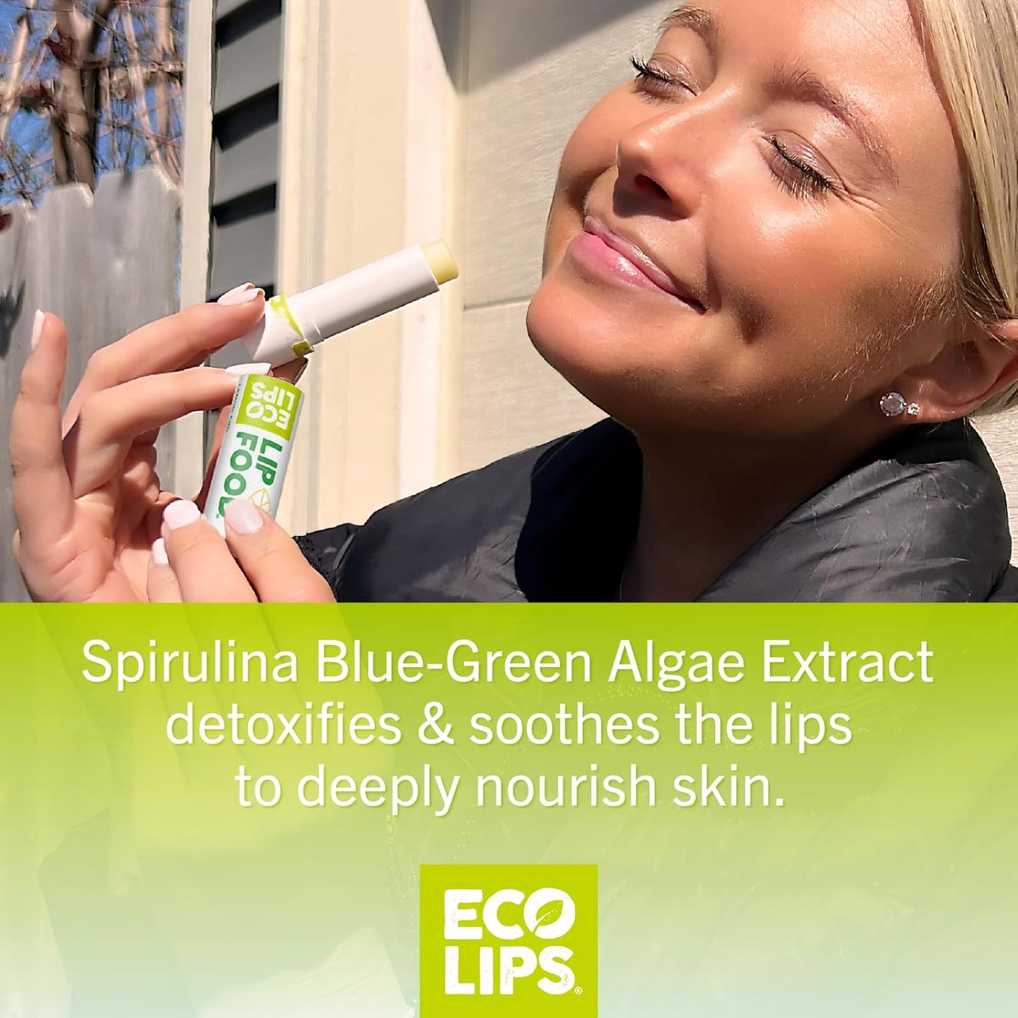 Eco Lips Lip Food - Nutrient Dense & Organic Lip Balm (Nourish)