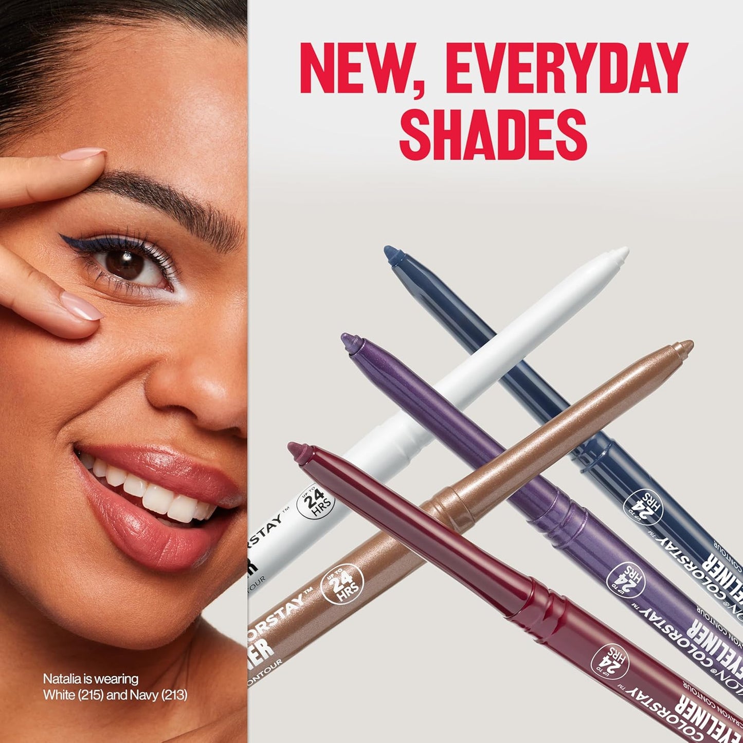 REVLON ColorStay Pencil Waterproof Eyeliner, Smudge-Proof, Eye Makeup with Built-In Sharpener, 212 Bronze, 0.01 oz