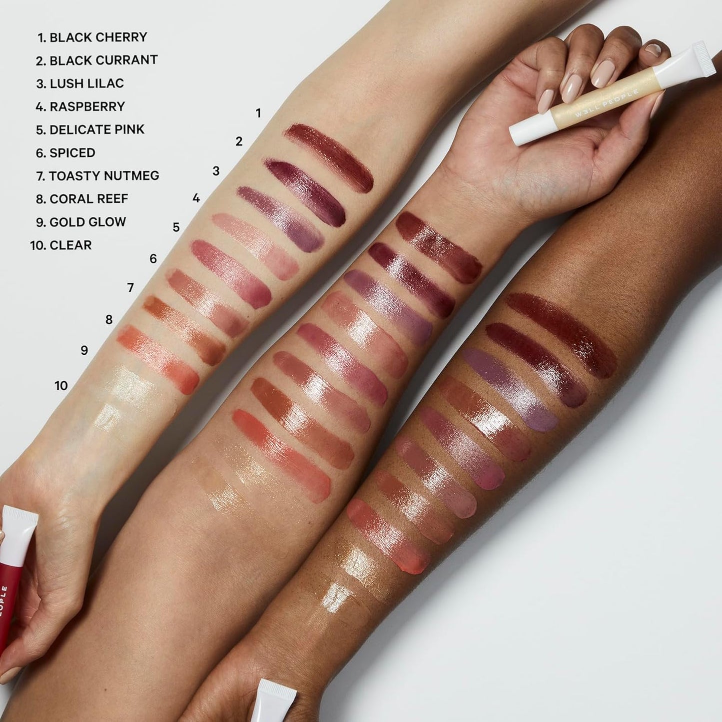 Well People Lip Nurture Hydrating Balm, Lip Balm For Hydration & Vibrant Sheer Color, Soothes & Softens Lips, Vegan & Cruelty-free, Delicate Pink