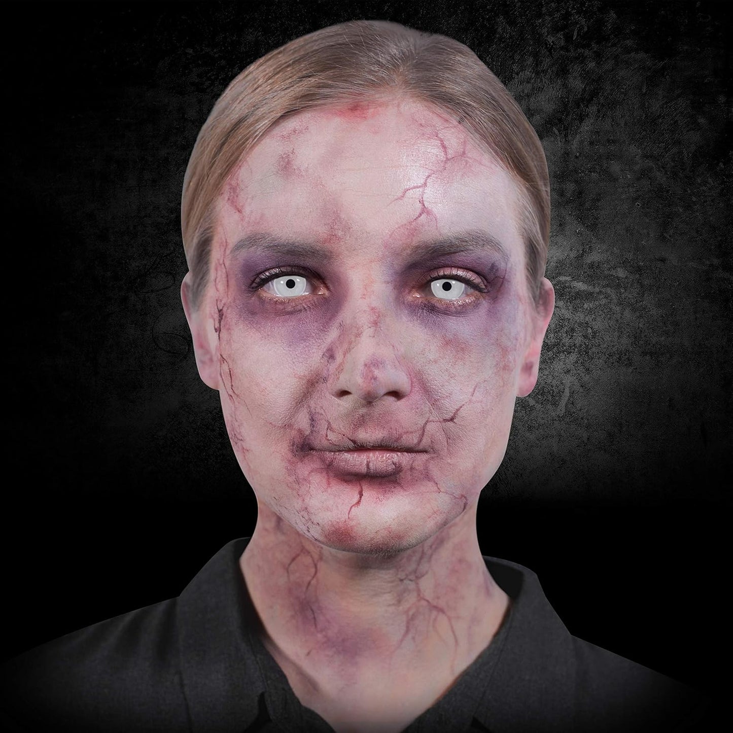 12-Color Death FX Cream Palette, Professional Quick Drying Waterproof SFX Makeup for the Stage, Film, Costumes, Cosplay, Halloween