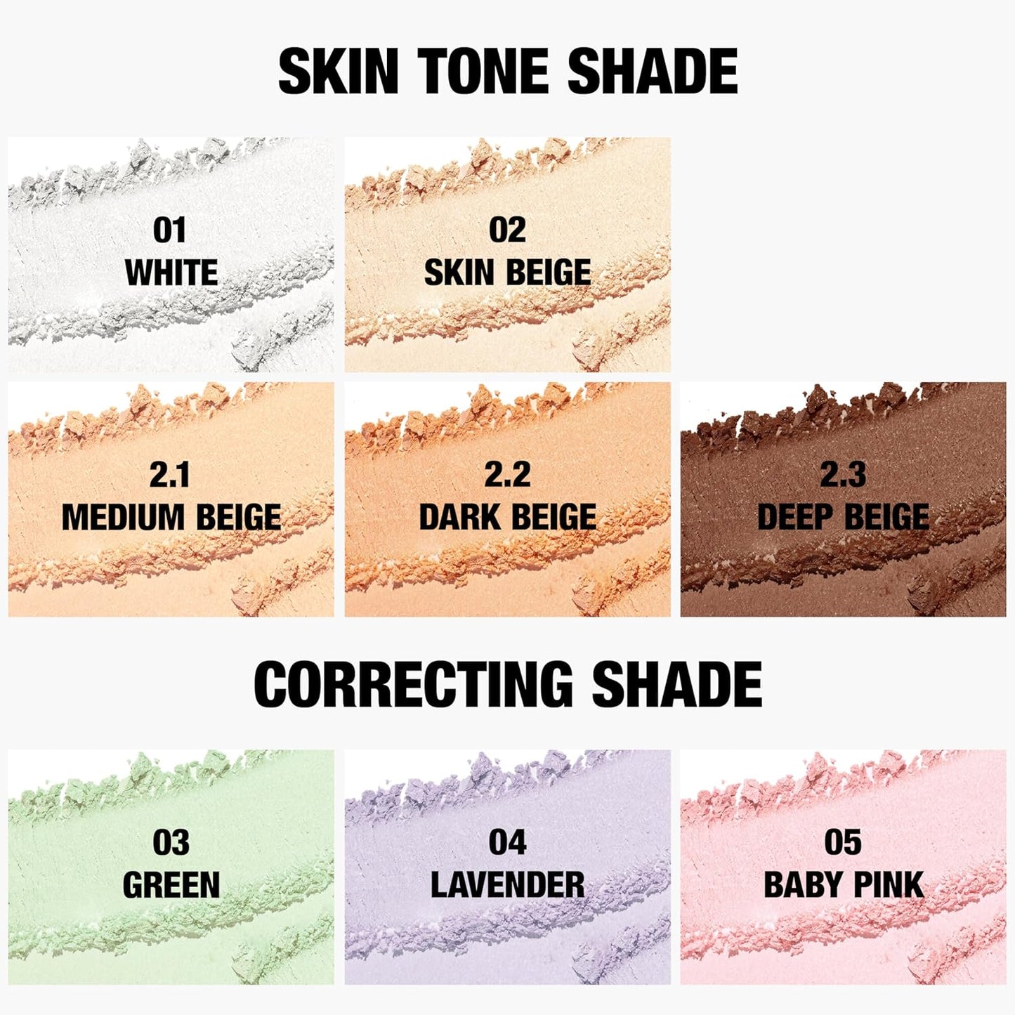 TFIT Translucent Set Finishing Powder - Sebum Control Face Loose Powder, Matte & Silky Finish, Lightweight, Long-lasting, Korean Makeup Setting Powder, 0.24 Oz. (02 Skin Beige, 0.24 Oz.)