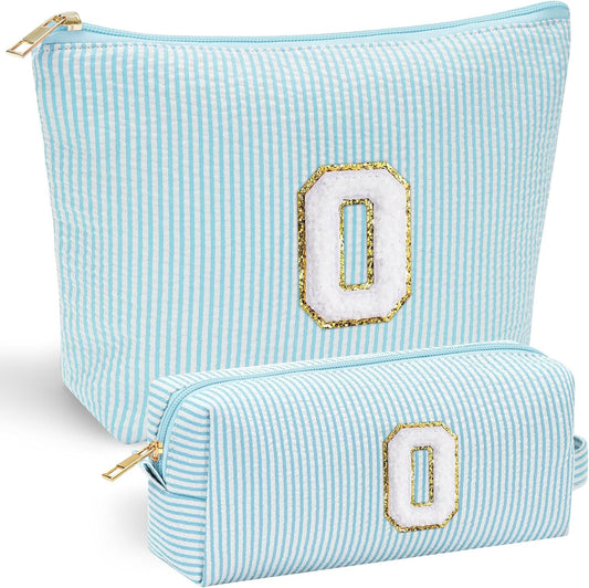 YOOLIFE 2 Pieces Makeup Bags for Women, Mom Birthday Gifts Unique Gifts Makeup Bag Toiletry Bag Makeup Pouch Cosmetic Bag Beauty Bag Cute Makeup Bag Wedding Daughter Friend Gifts for Women Her O