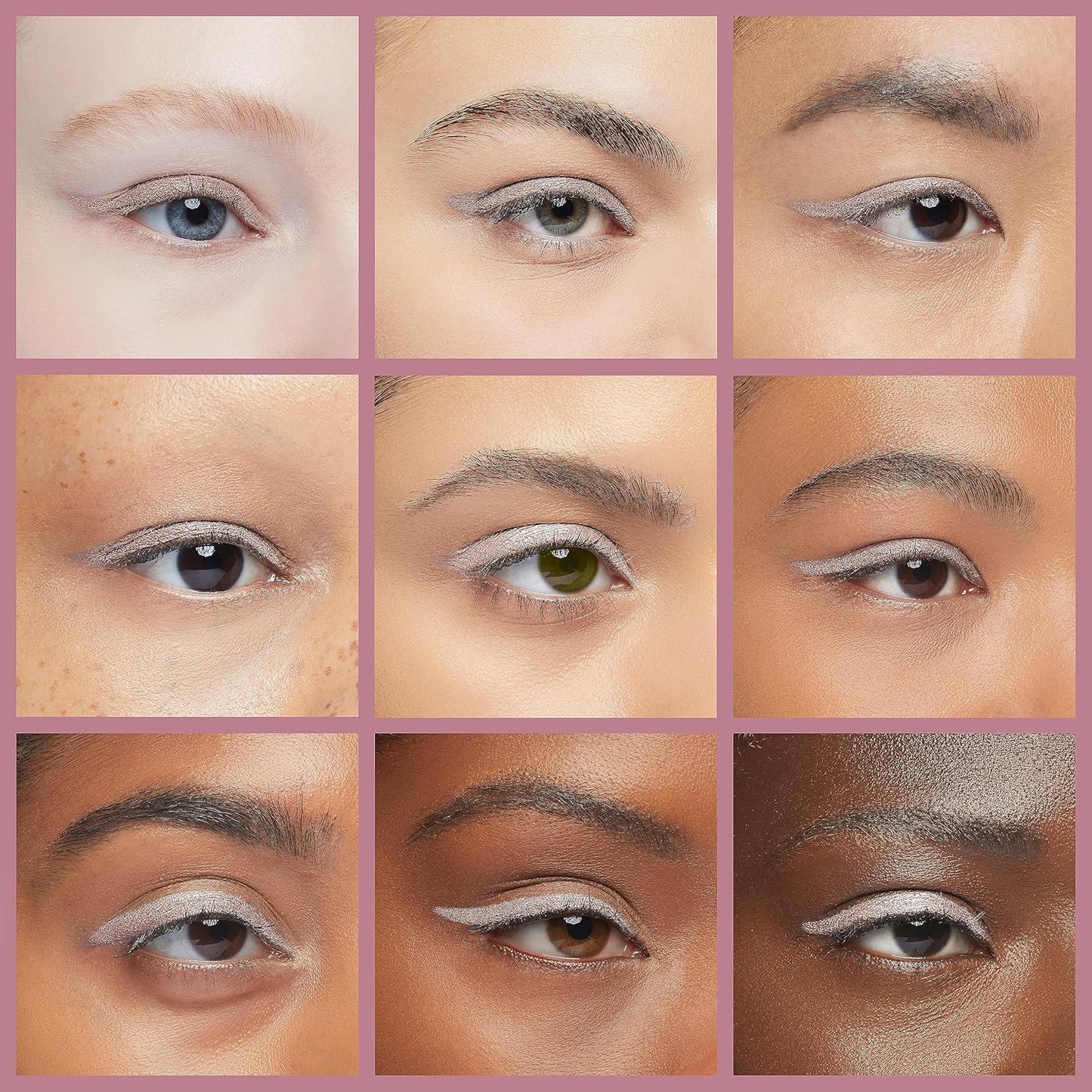 Julep When Pencil Met Gel Sharpenable Multi-Use Longwear Eyeliner Pencil - Rose Pink Shimmer - Transfer-Proof - High Performance Liner